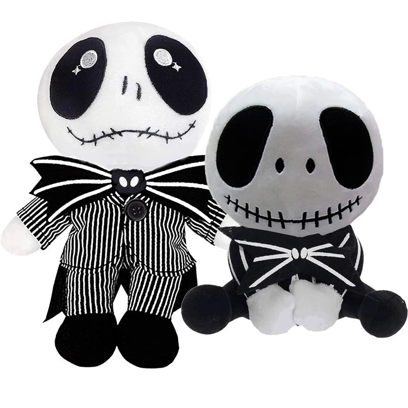 17-25cm Jack Skellington Plush Doll Toys The Nightmare Before Christmas Soft Stuffed Toys for Children Kids Halloween Gifts