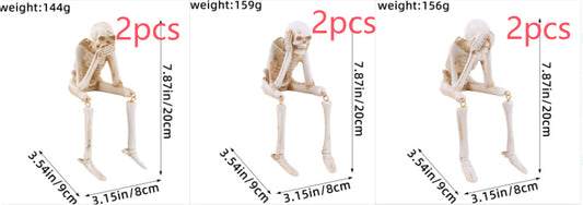 Halloween Skull Resin Decorations Ghost Festival Atmosphere Decorations