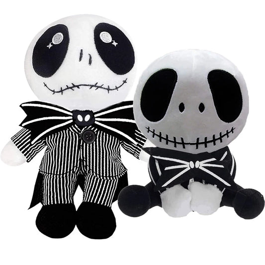 17-25cm Jack Skellington Plush Doll Toys The Nightmare Before Christmas Soft Stuffed Toys for Children Kids Halloween Gifts