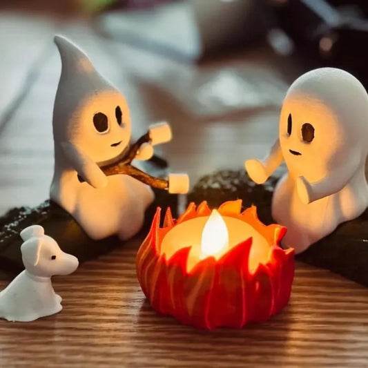 1 Set Halloween Ghost Campfire Decor Spooky Halloween